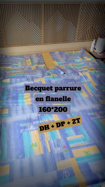 Parure draps 160/200
