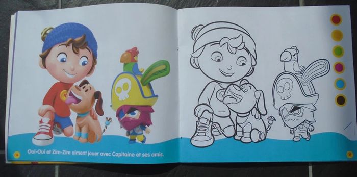 Le journal de Oui-Oui hors série "je colorie l'été" - photo numéro 5