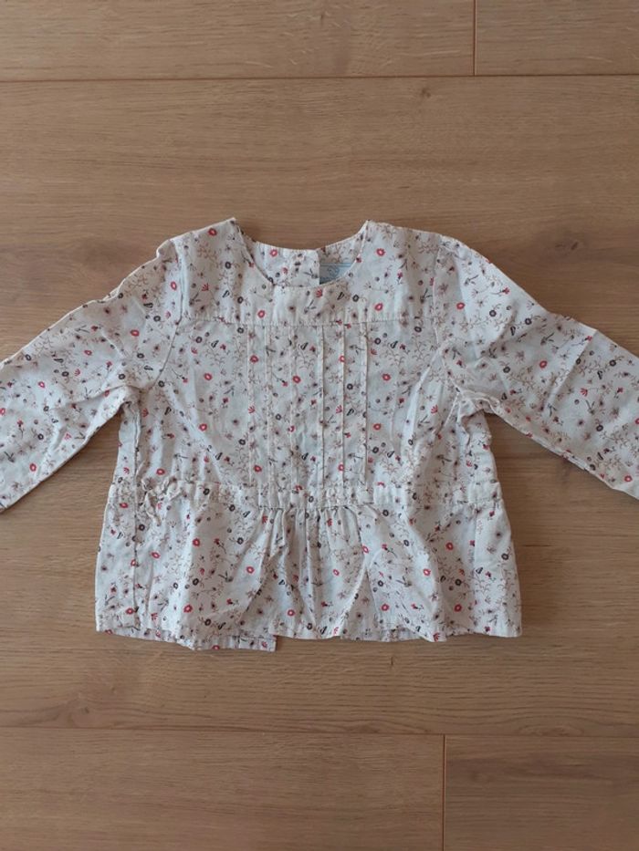 Blouse été fille 12 mois Vertbaudet - photo numéro 2