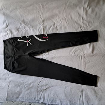 Legging yoga sport noir motif chat Taille S Neuf