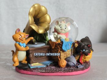 Boule à neige / Snowglobe Disney Aristochats Marie Berlioz Toulouse Aristocats