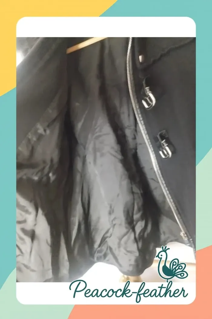 Manteau Zara noir 40 - photo numéro 13