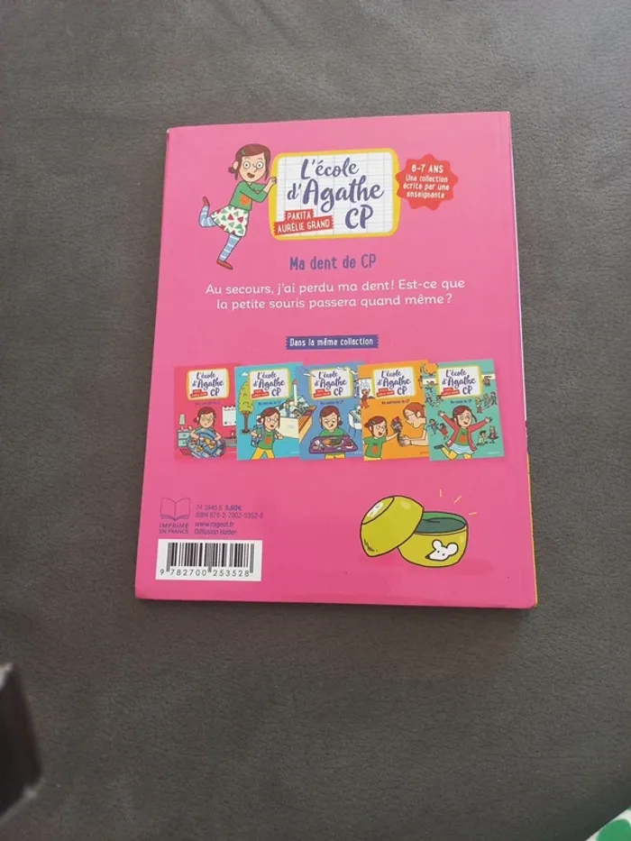 Livre l'école d'Agathe cp ma dent de cp - photo numéro 3