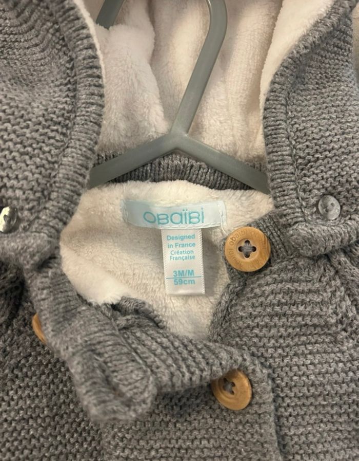 Manteau bébé 3 mois. - photo numéro 2