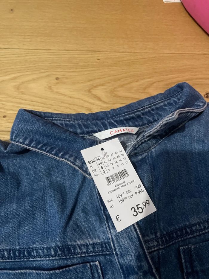 Robe jean taille 36 neuve avec étiquette - photo numéro 2