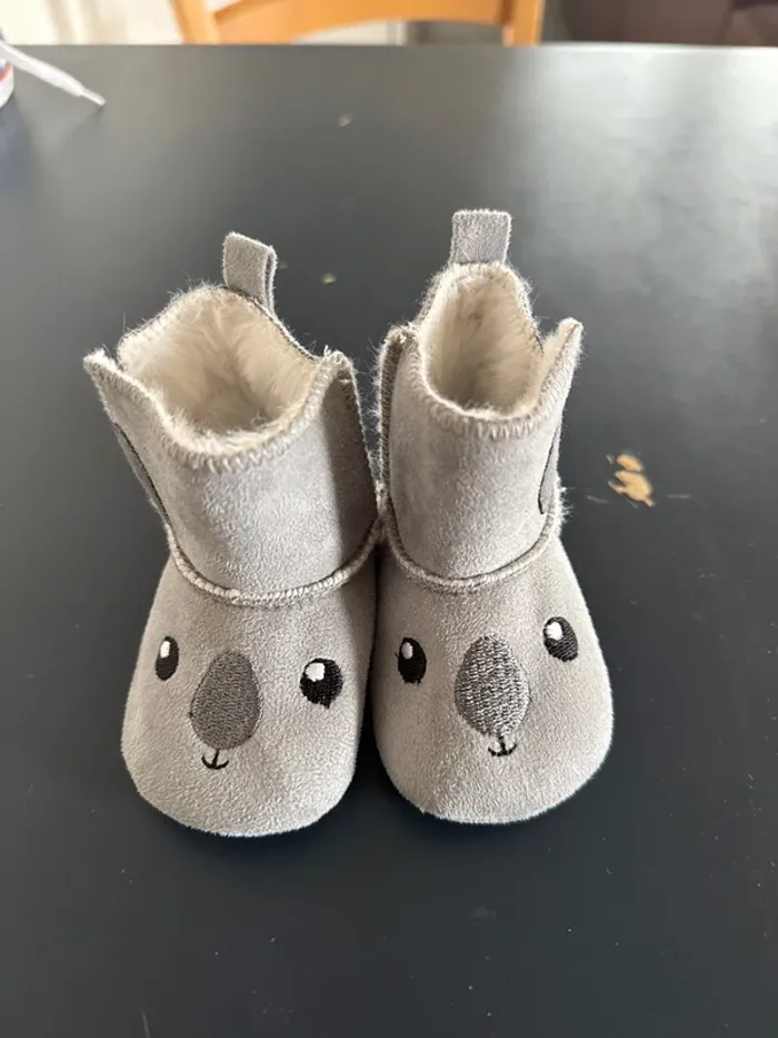 Chausson koala hiver bébé