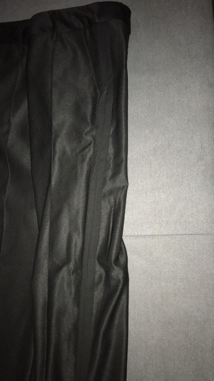 Pantalon pince noir brillant kookai taille 38 - photo numéro 4