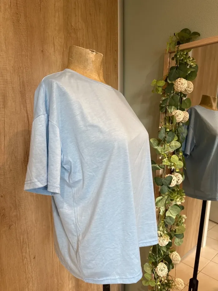 Joli tee shirt imprimé dos femme - photo numéro 2