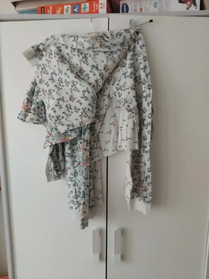 Lot de 3 pyjamas petit bateau t8ans 100%coton - photo numéro 6