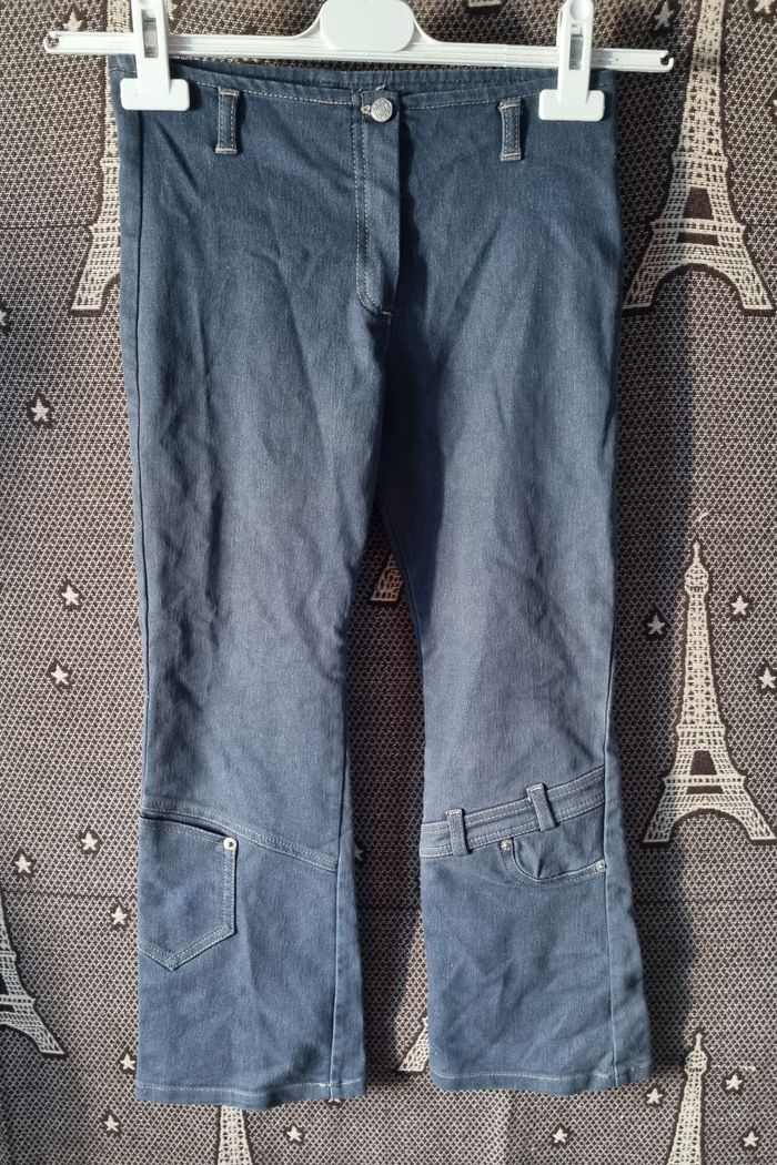 Jean gris 8-10ans