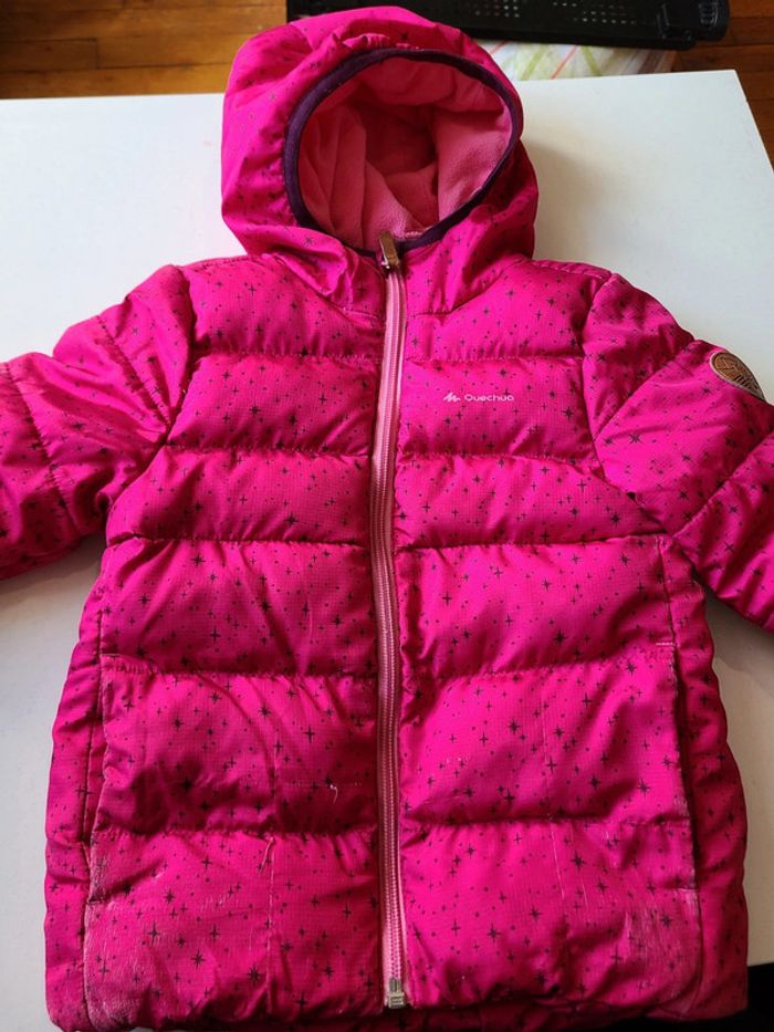 Doudoune rose