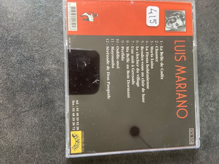 Album La belle de Cadix Luis Mariano - photo numéro 4