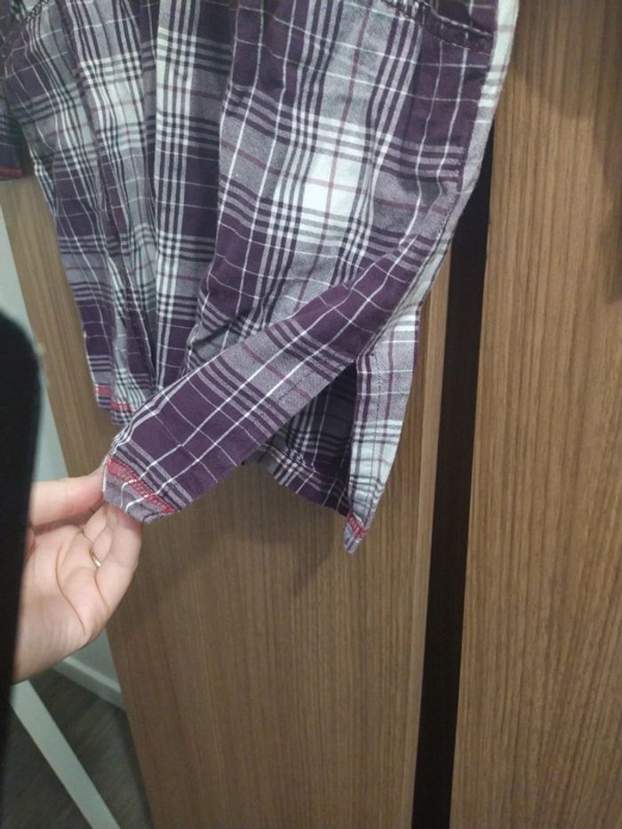 Tunique violet et blanche - photo numéro 4