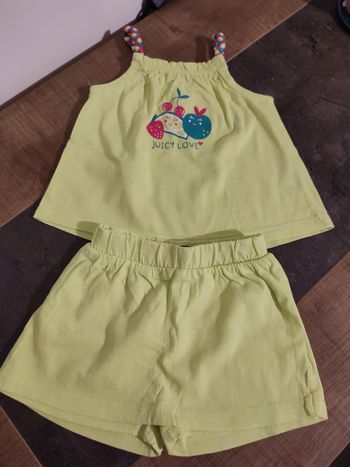 Ensemble été bébé fille