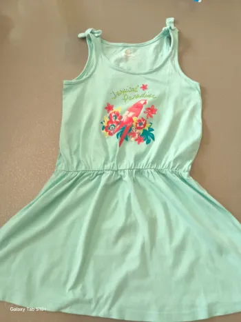 Robe 👗 tout en coton lumineuse 10/12 ans