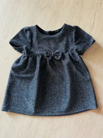 Robe bébé marine pailletée kiabi