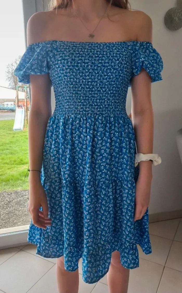 Robe été bleu - photo numéro 2
