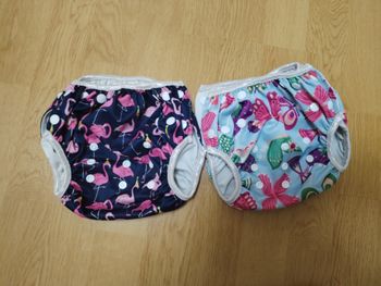 Couches de bain réglables et lavables