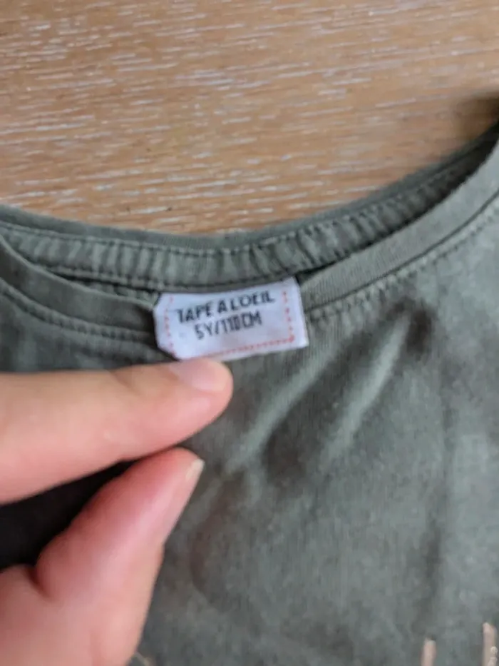 Tee shirt 5 ans fille TAO - photo numéro 4