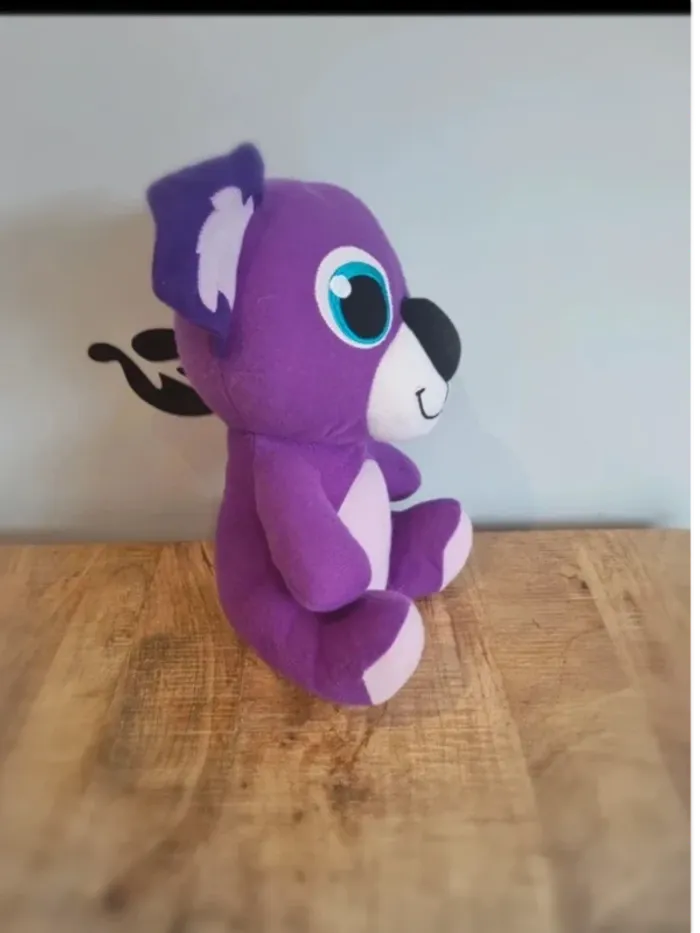 Peluche koala 25 cm violet - photo numéro 4