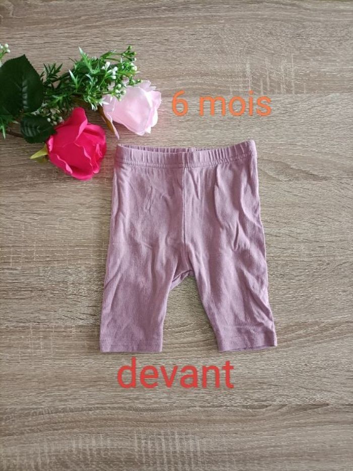 legging court 6 mois
