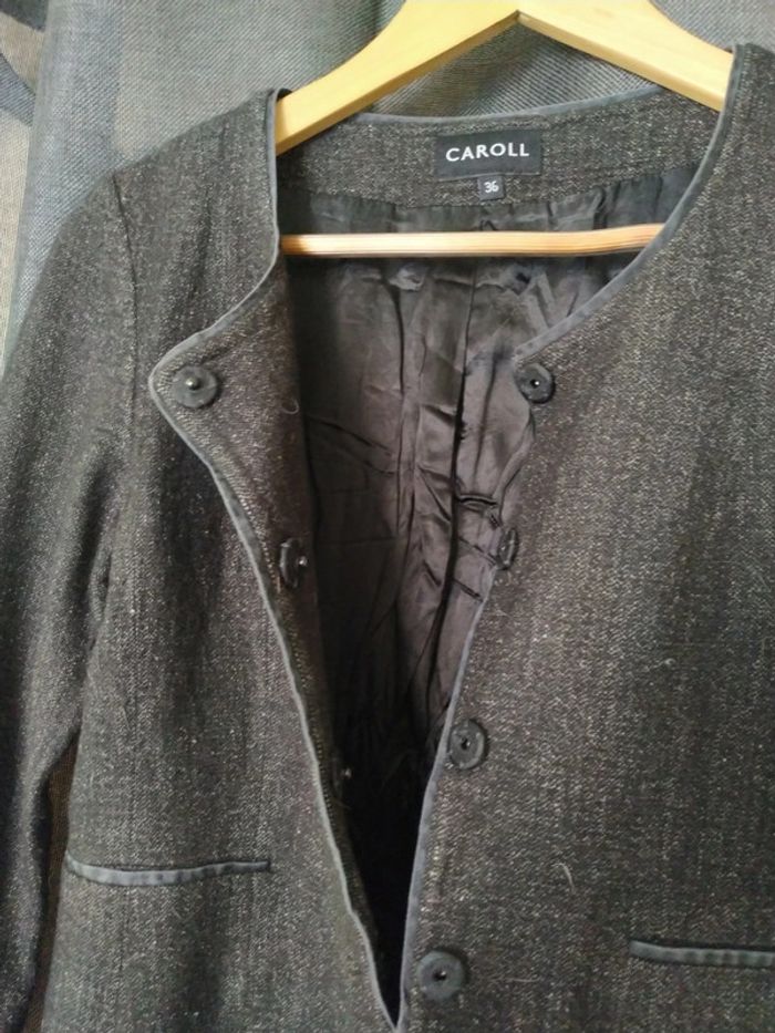 Veste Caroll taille 36 - photo numéro 5