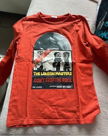 T-shirt garçon manches longues