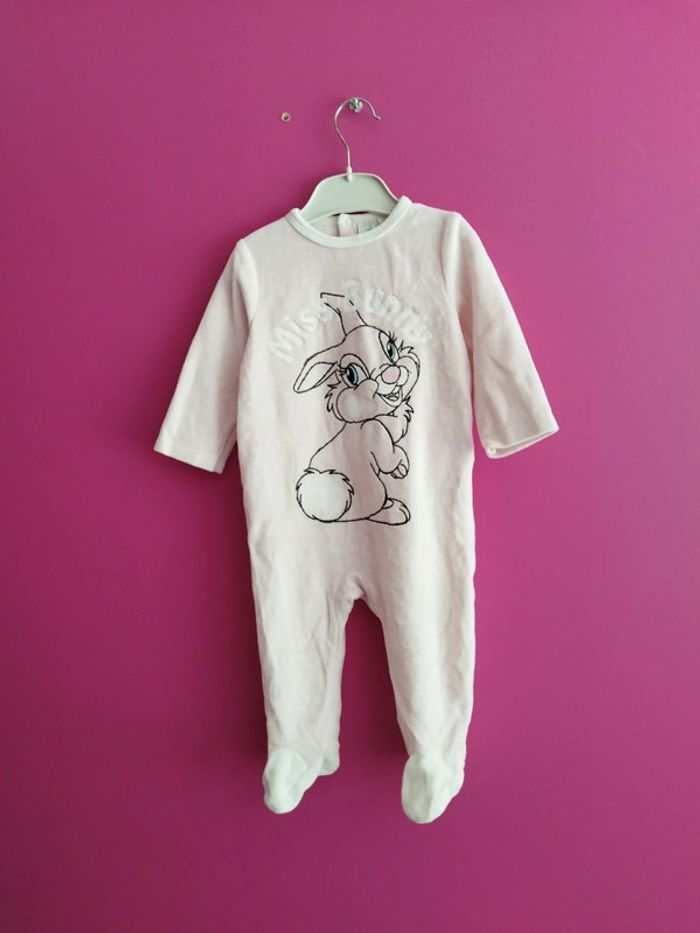 Pyjama fille Miss Bunny Disney taille 12 mois b6