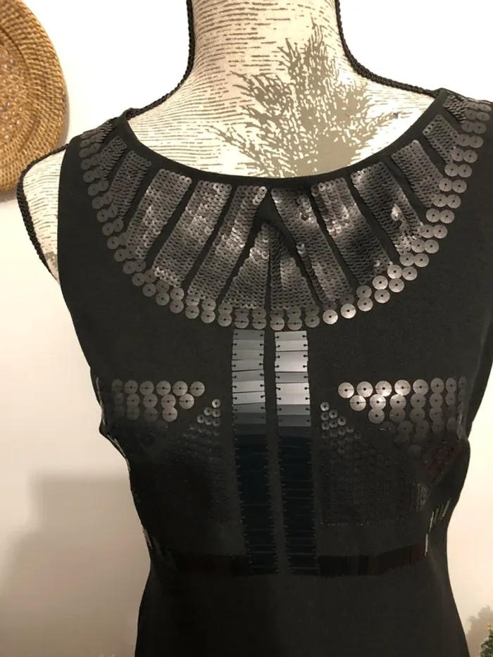 Robe noire sequins Promod - photo numéro 4