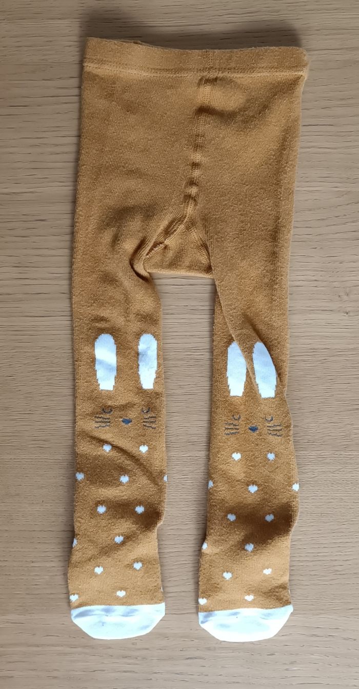 LOT : 3 paires de collants Kiabi / Orchestra 6-9 mois taille 17-18 fille - photo numéro 3