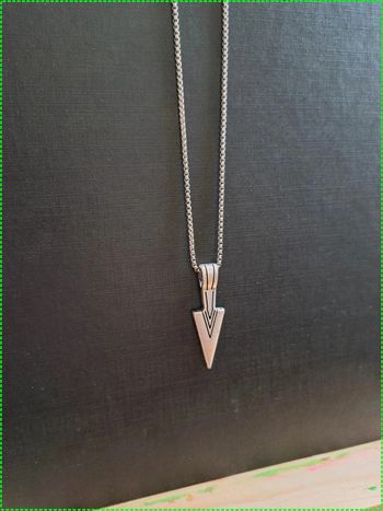 Pendentif flèche viking travaillée