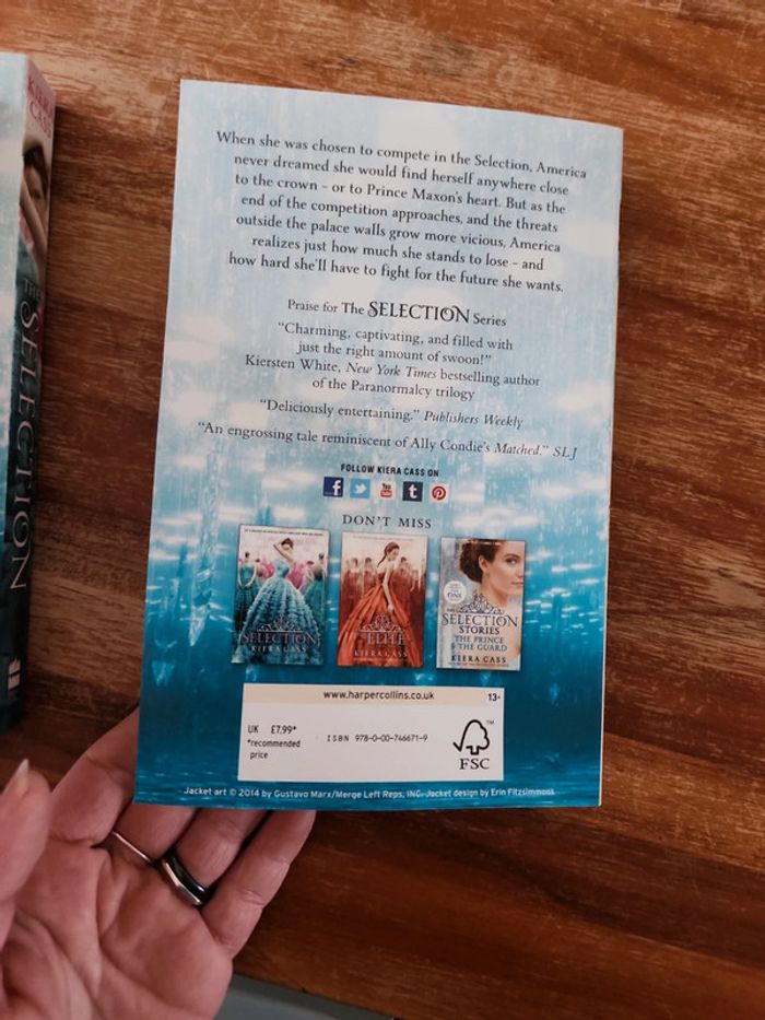 Lot de 4 livres : Kiera Cass - photo numéro 14