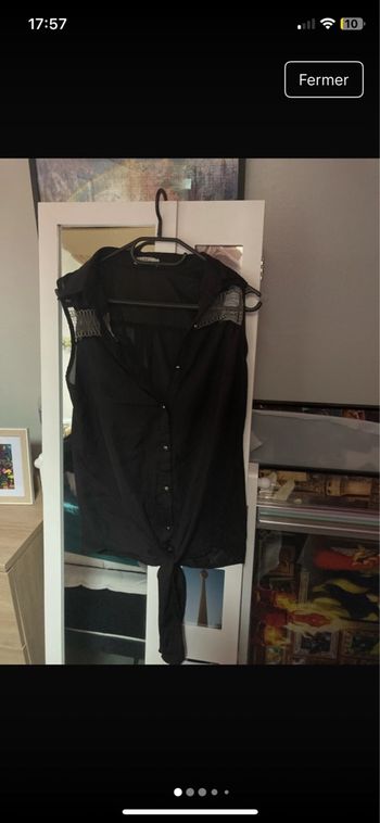 Chemise transparente