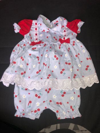 Ensemble fille 3 mois