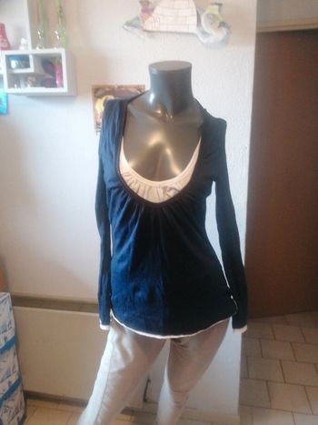 Haut manche longue taille unique