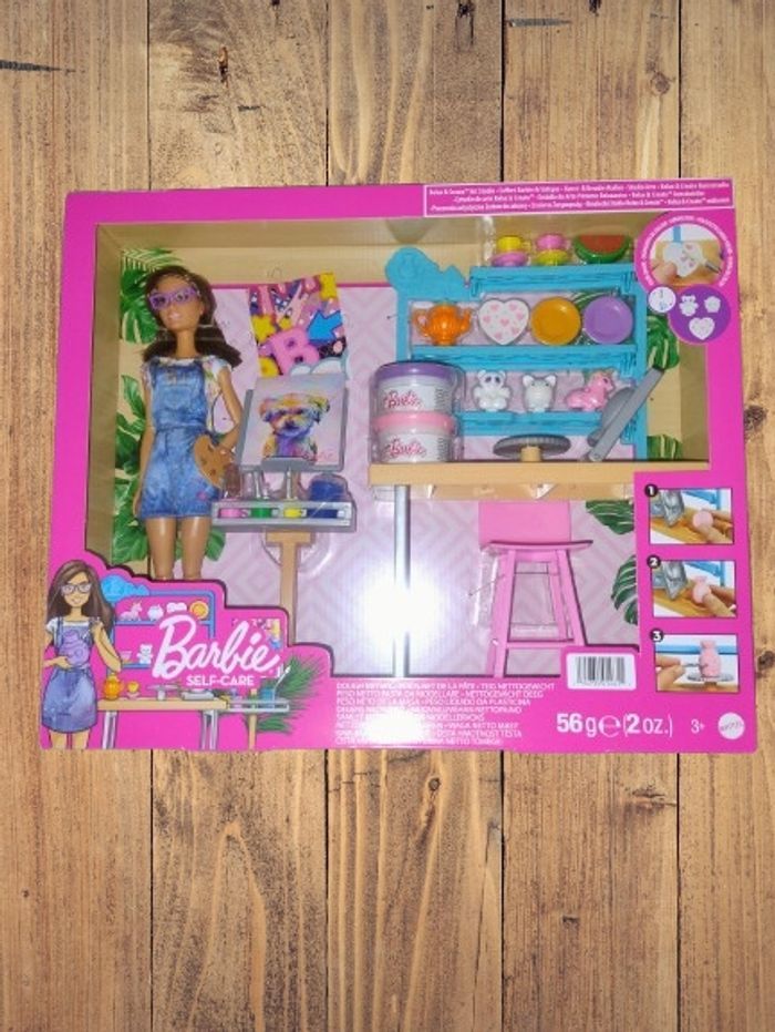 Coffret barbie artistique + accessoires (-20% avec le code JOUET20)