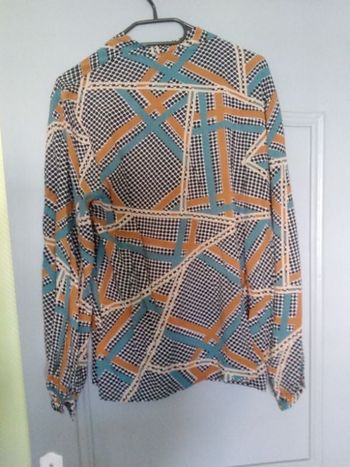 Chemisier  3 couleurs  en nylon
