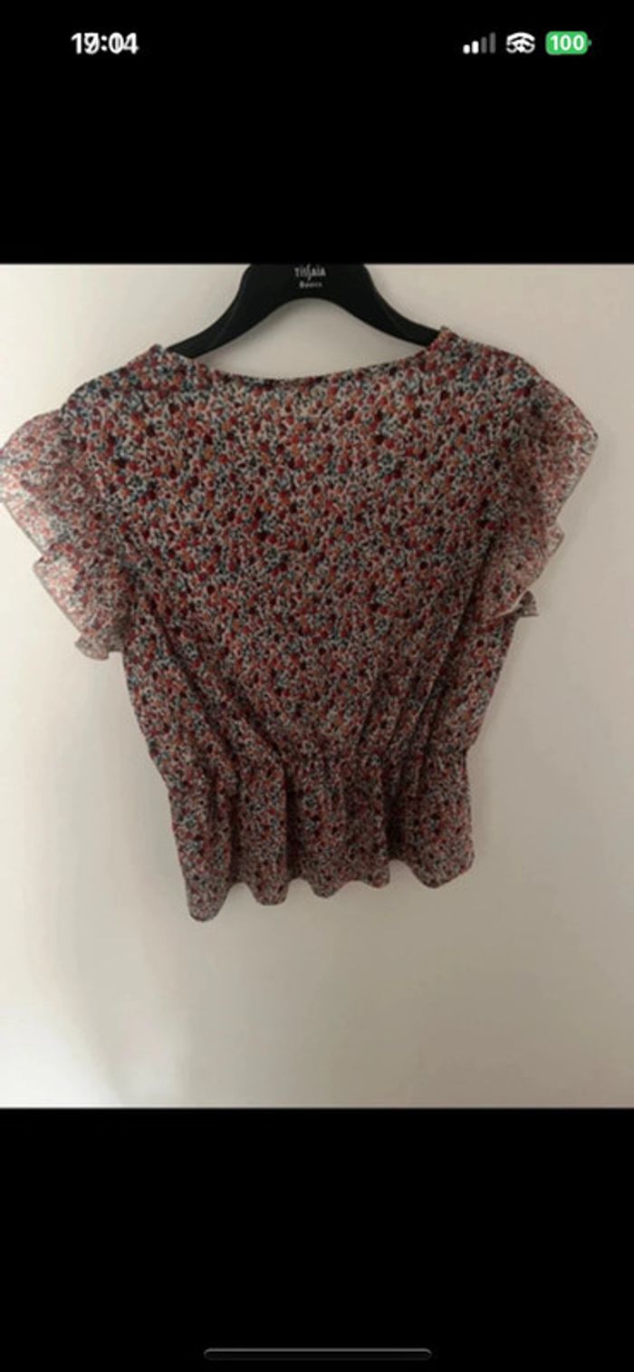 Blouse fleurie Taille L - photo numéro 2