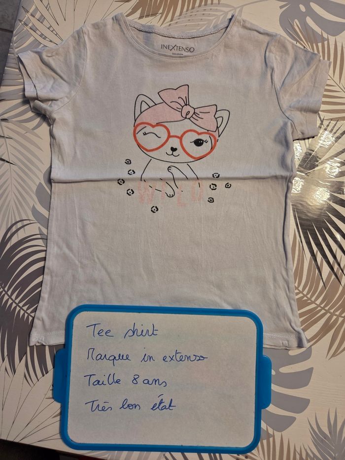 Tee shirt dessin chat