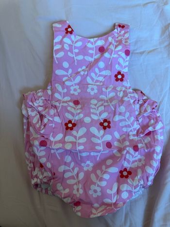 Barboteuse Jacadi 12 mois - imprimé floral rose