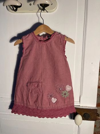 Robe velours Kiabi, 18 mois