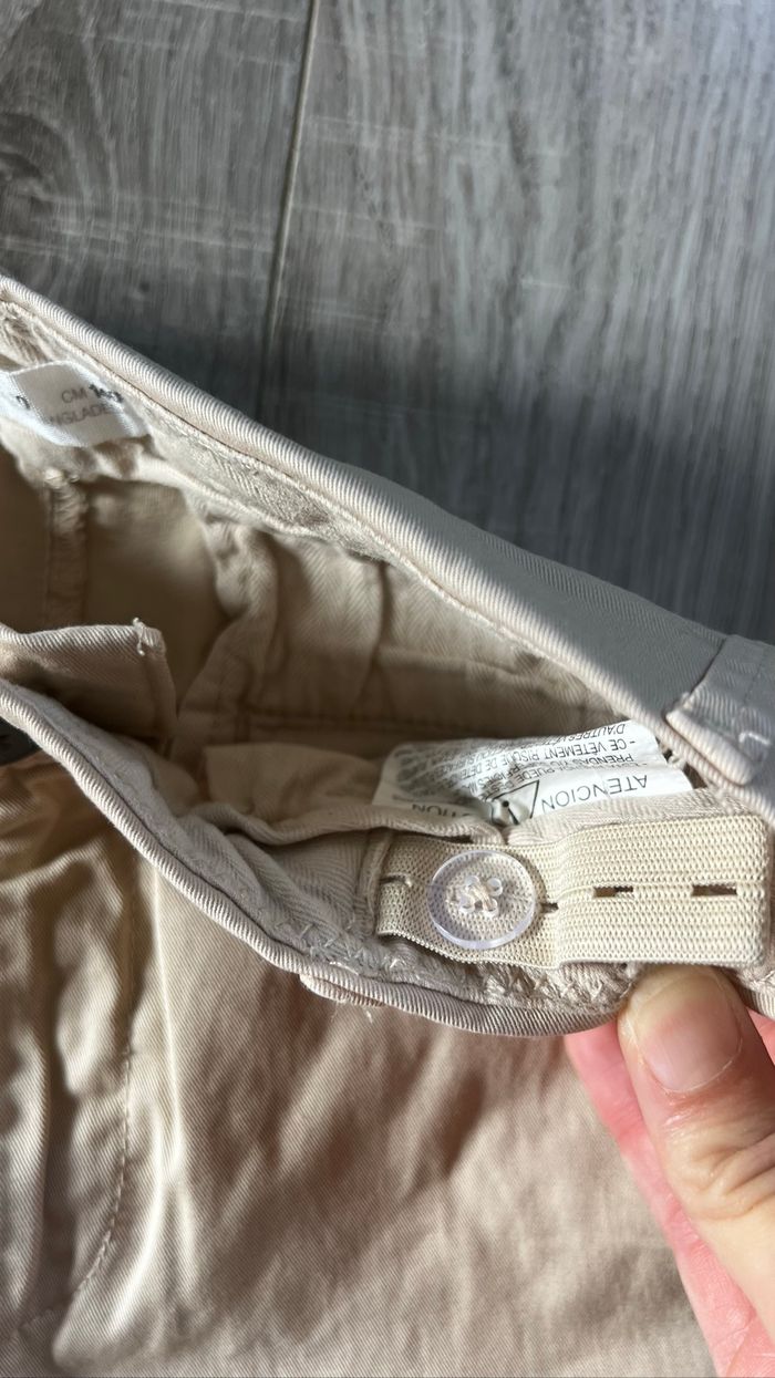 Pantalon chino beige 10 ans - photo numéro 4