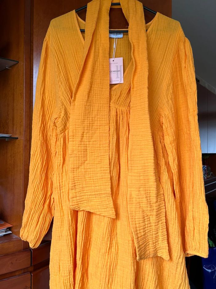 Robe tetra orange Les Jumelles taille unique
