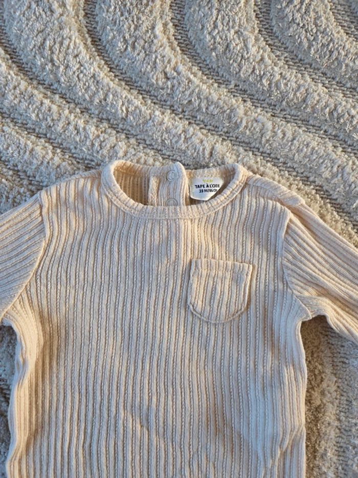 T-shirt manches longues fille 24 mois - photo numéro 2