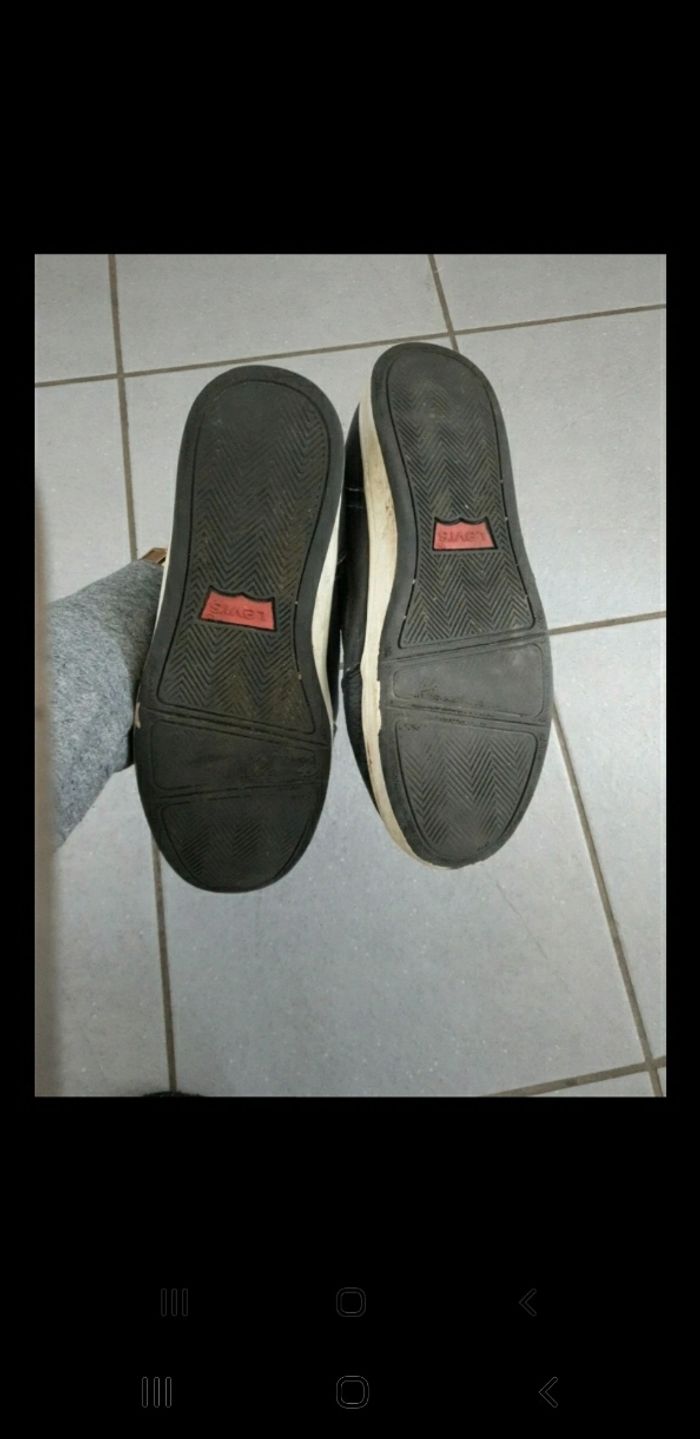 Baskets montantes scratchs levis 38 - photo numéro 4