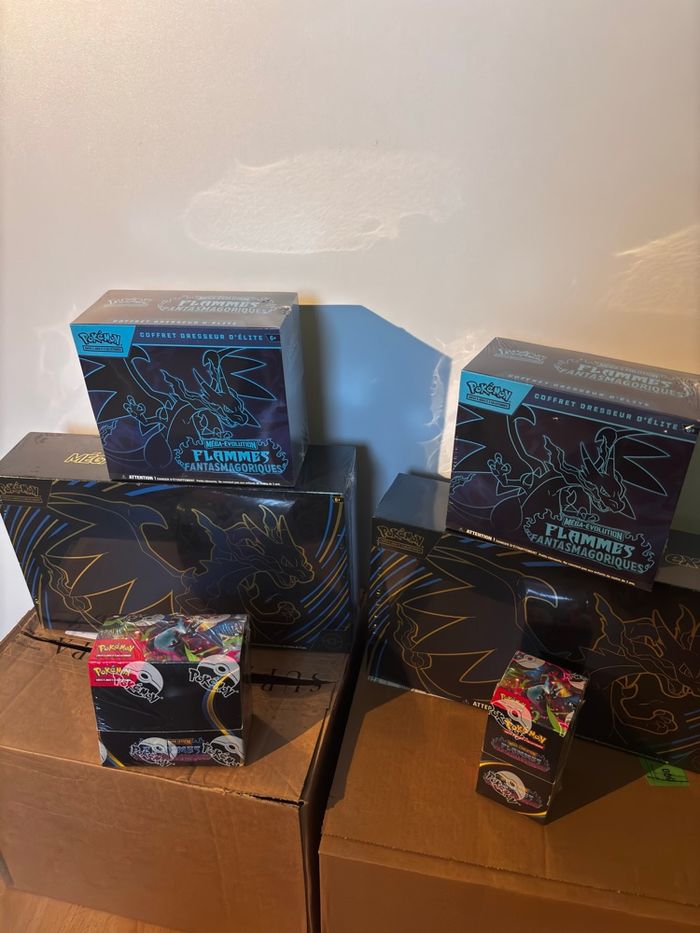 Etb / Upc / Demi display / display Flammes fantasmagoriques scellés - photo numéro 2