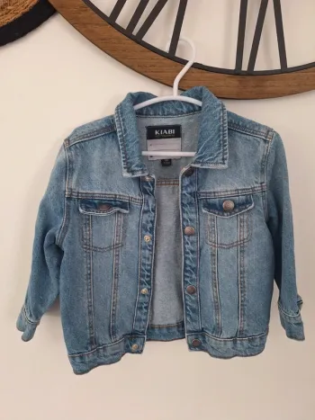 Veste en jean kiabi