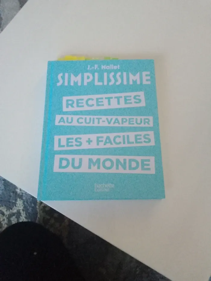 Livre recettes au cuit vapeur