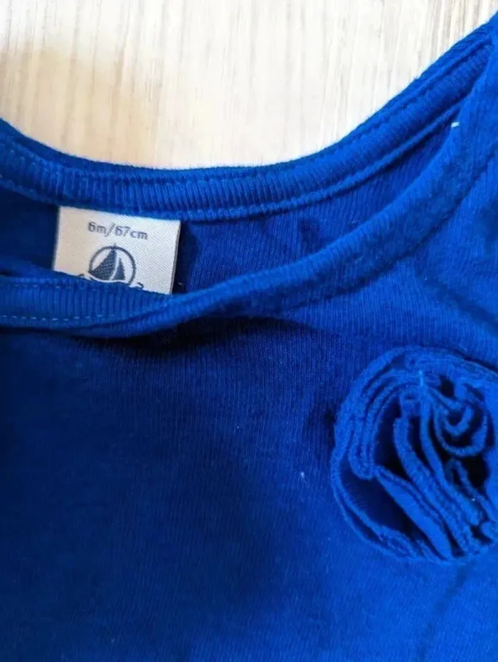 Robe bleue petit bateau neuve - photo numéro 3