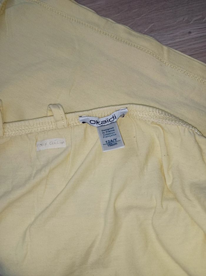 Débardeur Okaïdi fille taille 12 ans en bon état - photo numéro 3